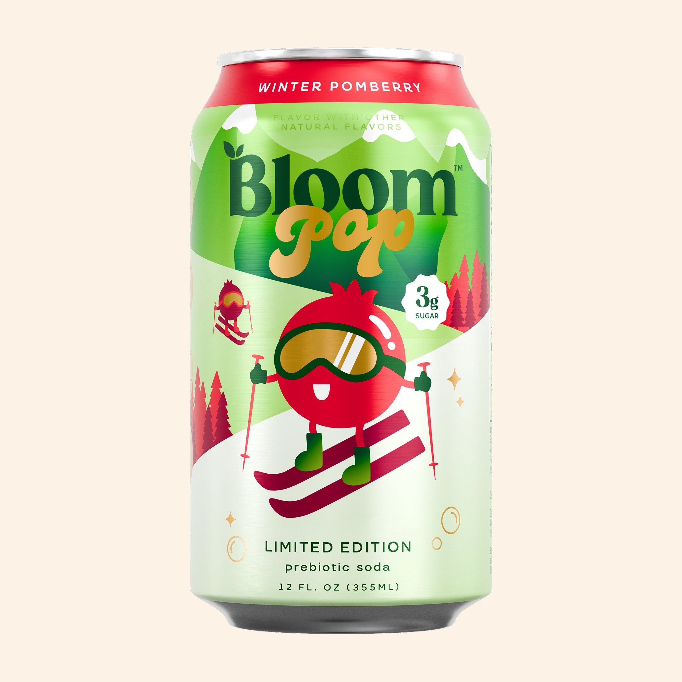 Bloom Pop™ Prebiotic Soda - Routine Ready Scoop Powder