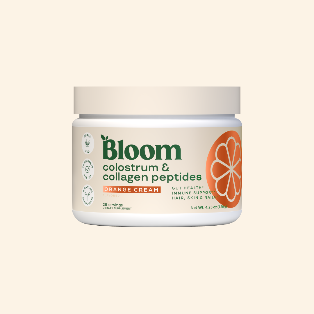 Colostrum & Collagen Peptides - Morning Ready Green Drink Blend