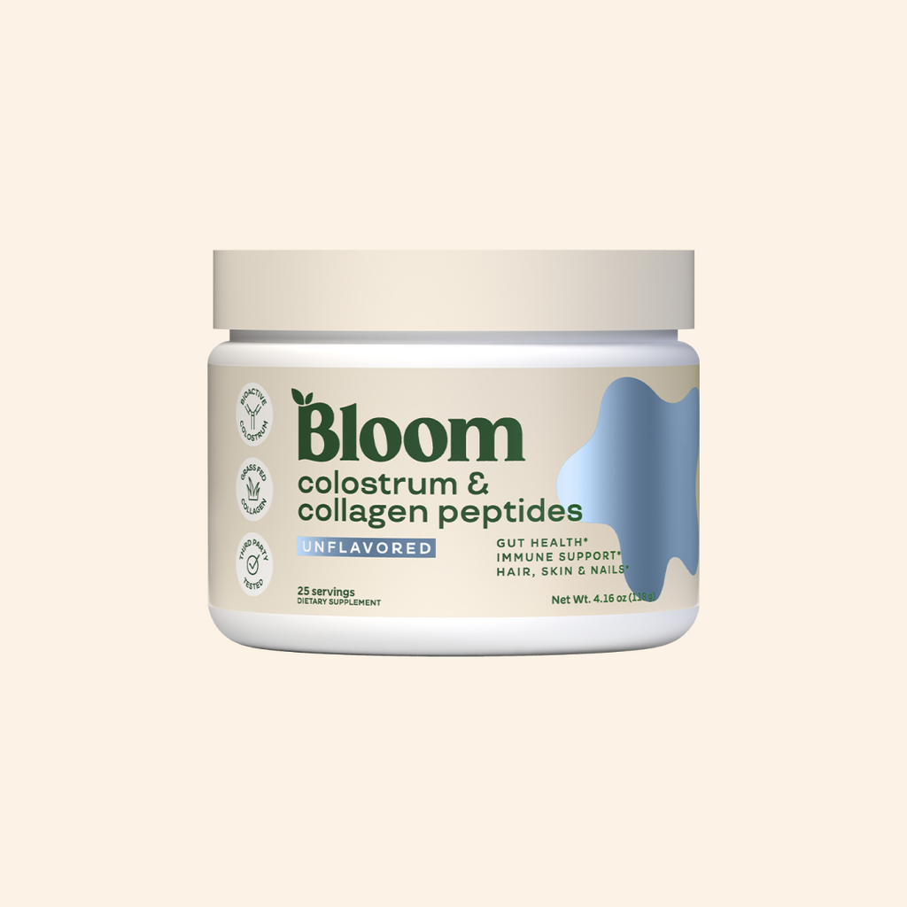 Colostrum & Collagen Peptides - Morning Ready Green Drink Blend